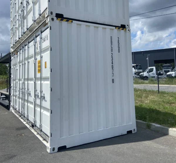 Container 20 pieds High Cube Open Side