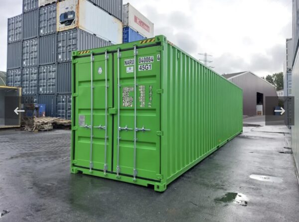 Screenshot Container 40 Piedi High Cube Nuovo (2025) - Pareti Inox & Fondo Alluminio (NARU 040064-4)