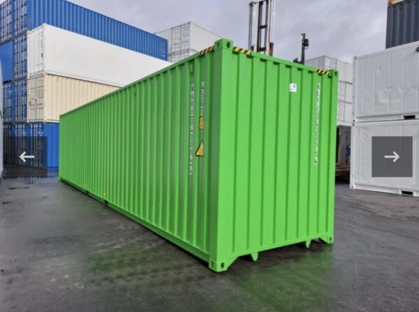 Screenshot Container 40 Piedi High Cube Nuovo (2025) - Pareti Inox & Fondo Alluminio (NARU 040064-4)