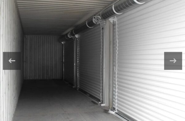 Container Magazzino 40 Piedi High Cube Con Triplo Accesso Laterale