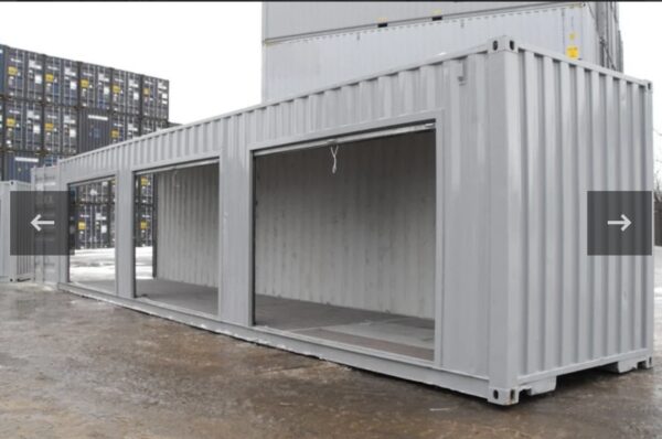 Container Magazzino 40 Piedi High Cube Con Triplo Accesso Laterale