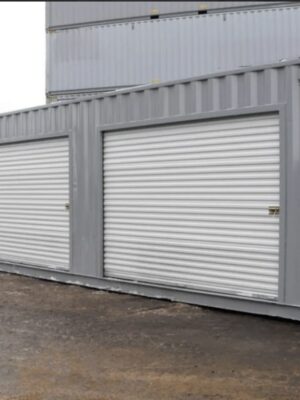 Container Magazzino 40 Piedi High Cube Con Triplo Accesso Laterale