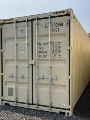 Container Marittimo 40 Piedi High Cube "Primo Viaggio" Premium