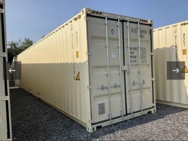 Container Marittimo 40 Piedi High Cube "Primo Viaggio" Premium