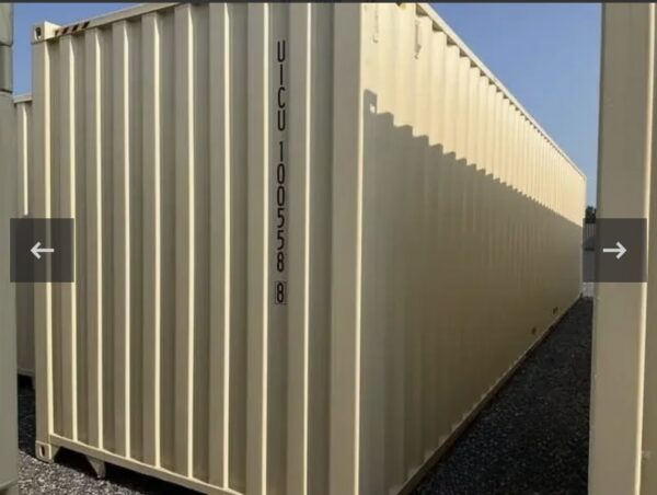 Container Marittimo 40 Piedi High Cube "Primo Viaggio" Premium