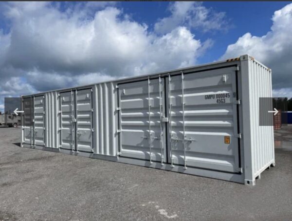 Container Marittimo High Cube 40 Piedi Con Triplo Accesso Laterale