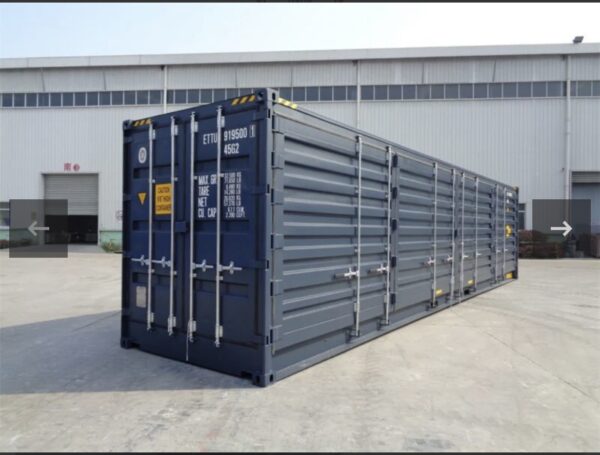 Screenshot Container 40 Piedi High Cube "Side Door" (Apertura Laterale) - Nuovo (Primo Viaggio)