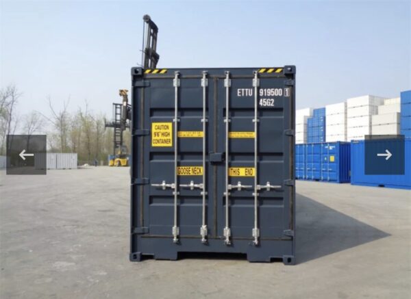 Screenshot Container 40 Piedi High Cube "Side Door" (Apertura Laterale) - Nuovo (Primo Viaggio)