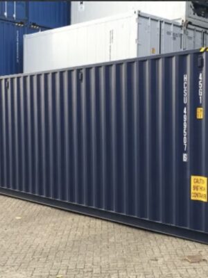 Container 40 Piedi High Cube Con Pavimento In Acciaio - Nuovo