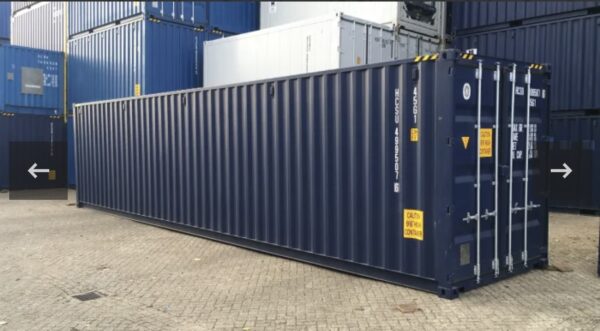 Screenshot Container 40 Piedi High Cube Con Pavimento In Acciaio - Nuovo