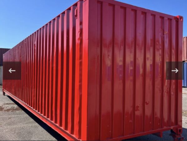 Container 40 Piedi Standard - Usato Ricondizionato (Refurbished) RAL 3020