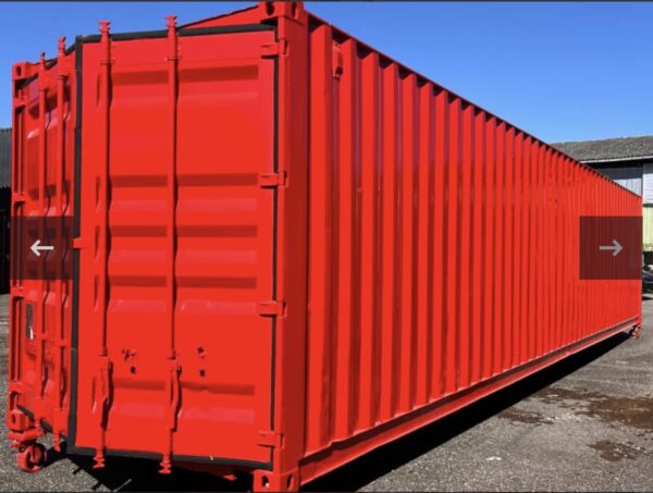 Container 40 Piedi Standard - Usato Ricondizionato (Refurbished) RAL 3020
