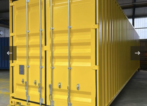 Screenshot Container 40 Piedi High Cube (HC) Nuovo - Giallo RAL 1021 (Primo Viaggio)