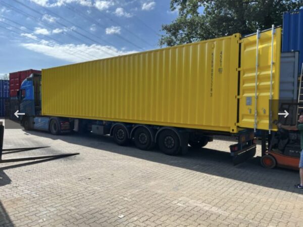 Screenshot Container 40 Piedi High Cube (HC) Nuovo - Giallo RAL 1021 (Primo Viaggio)