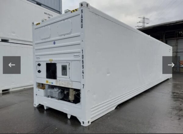 Container Frigo 40 Piedi High Cube Usato (2010) - Motore Starcool (CSC Valido)