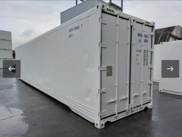 Container Frigo 40 Piedi High Cube Usato (2010) - Motore Starcool (CSC Valido)