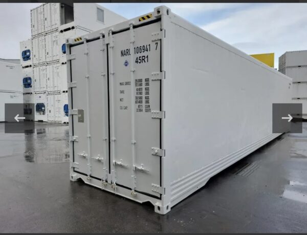 Container Frigo 40 Piedi High Cube Usato (2010) - Motore Starcool (CSC Valido)