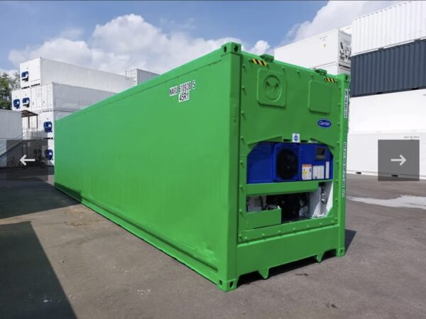 Container Frigo 40 Piedi High Cube Usato (2011) - Motore Carrier (CSC Valido)