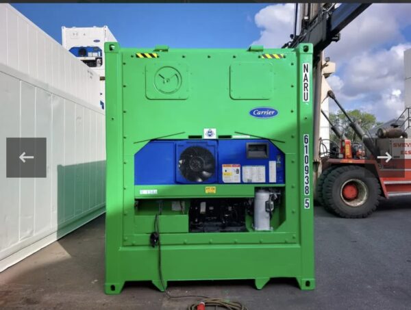 Container Frigo 40 Piedi High Cube Usato (2011) - Motore Carrier (CSC Valido)