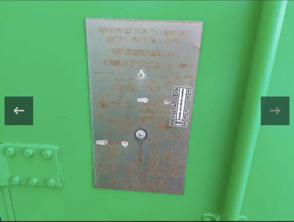 Container Frigo 40 Piedi High Cube Usato (2011) - Motore Carrier (CSC Valido)