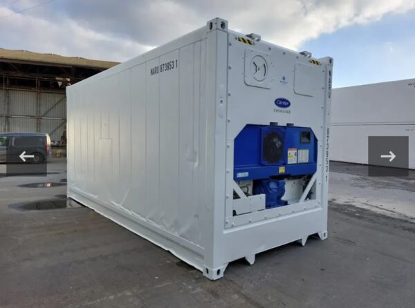 Container Frigo 20 Piedi High Cube Usato - Motore Carrier (Uso Statico)