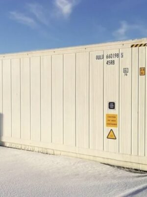 Contenitore Refrigerato High Cube 40 Piedi Per Logistica Avanzata