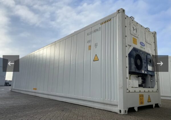 Contenitore Refrigerato High Cube 40 Piedi Per Logistica Avanzata