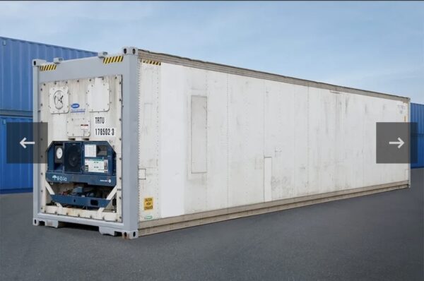 Contenitore Refrigerato High Cube 40 Piedi Per Logistica Avanzata