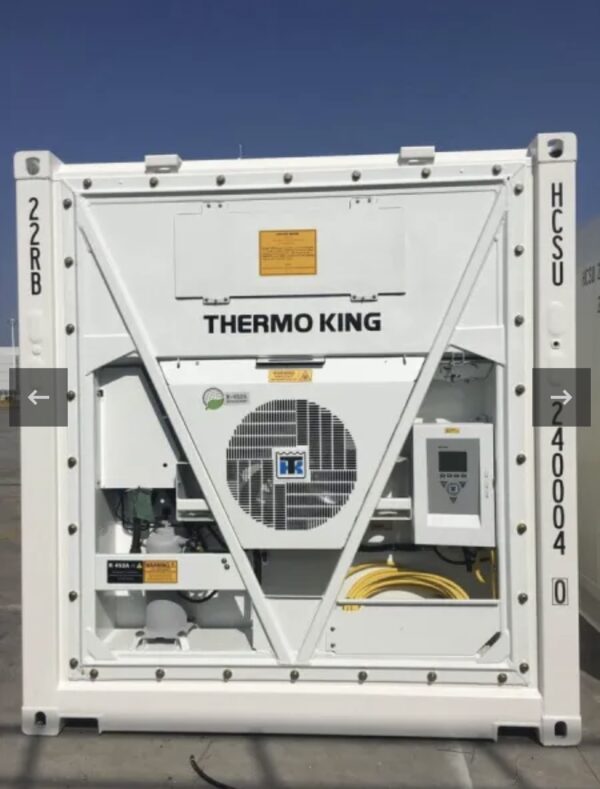 Container Frigo 20 Piedi "Domestic" - Pavimento Piatto & Luci (Thermo King Magnum+)