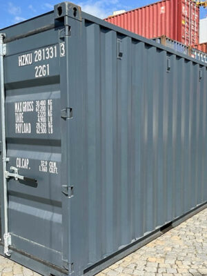 Conteneur de stockage de 6 mètres (20 pieds) avec deux portes