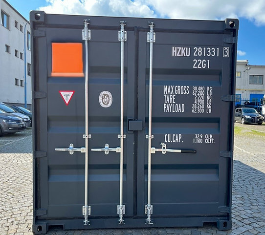 Conteneur de stockage de 6 mètres (20 pieds) avec deux portes