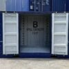 Container 20 Piedi Open Side Per Stoccaggio Sicuro Con Vasca Integrata
