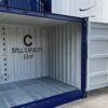 Container 20 Piedi Open Side Per Stoccaggio Sicuro Con Vasca Integrata