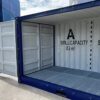 Container 20 Piedi Open Side Per Stoccaggio Sicuro Con Vasca Integrata
