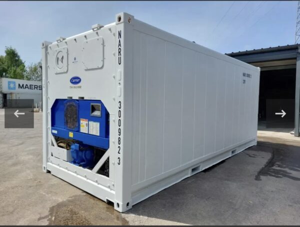Container Frigo 20 Piedi Usato (2010) - Motore Carrier (CSC Valido)