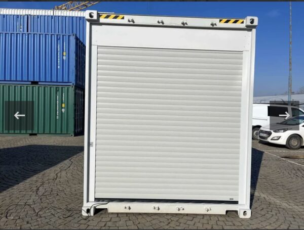 Screenshot Contenitore Deposito 20 Piedi High Cube Con Serranda Industriale Avvolgibile