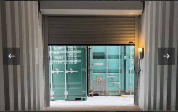 Screenshot Contenitore Deposito 20 Piedi High Cube Con Serranda Industriale Avvolgibile