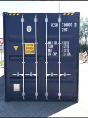 Screenshot Container 20 Piedi High Cube (HC) Con Pavimento In Acciaio (Steel Floor)