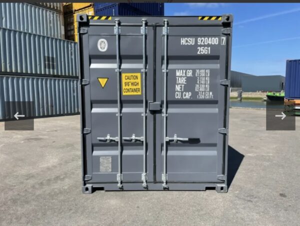 Container 20 Piedi High Cube (HC) - Altezza Maggiorata (Pavimento In Legno)