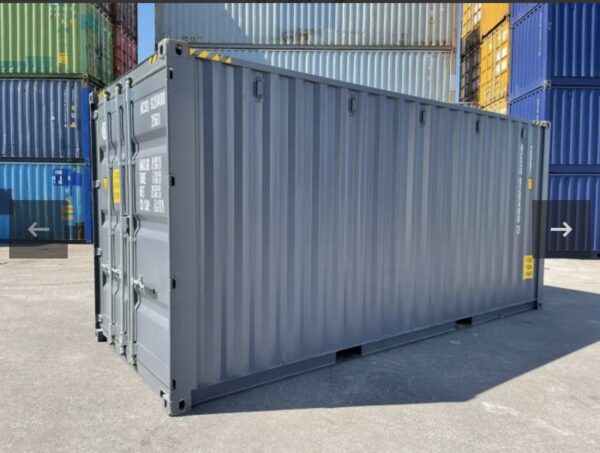 Container 20 Piedi High Cube (HC) - Altezza Maggiorata (Pavimento In Legno)