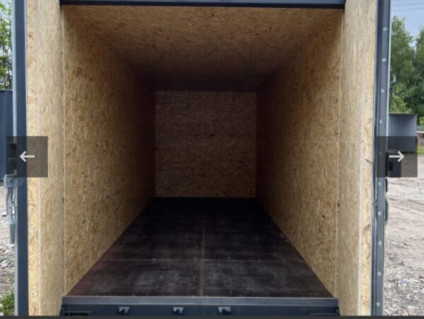 Container 20 Piedi Coibentato (Isolato) - Nuovo Antracite RAL 7016 (Anti-Condensa)