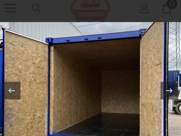 Container 20 Piedi Coibentato (Isolato) - Nuovo Primo Viaggio (Anti-Condensa)