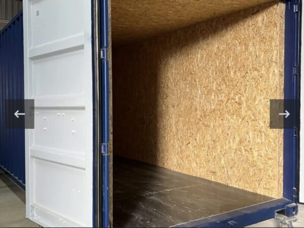 Container 20 Piedi Coibentato (Isolato) - Nuovo Primo Viaggio (Anti-Condensa)