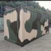 Container 20 Piedi Standard Mimetico (Camouflage Green) - Nuovo/Primo Viaggi
