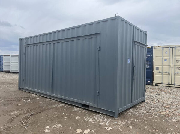 Conteneur Maritime 20' HC (High Cube) avec Porte Latérale Unidirectionnelle