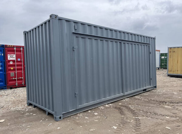 Conteneur Maritime 20' HC (High Cube) avec Porte Latérale Unidirectionnelle
