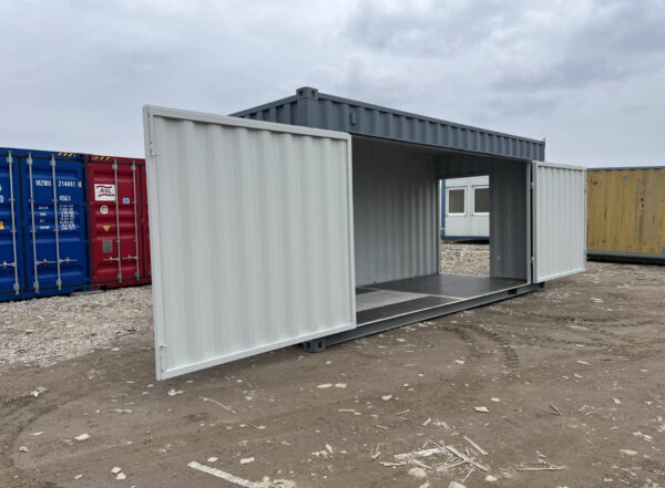 Conteneur Maritime 20' HC (High Cube) avec Porte Latérale Unidirectionnelle