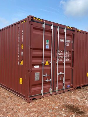 Hall de Stockage en Conteneurs - 2×20 HC One Way (30m²)