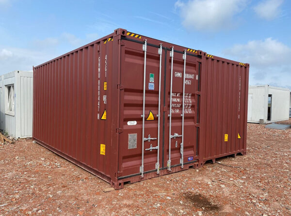 Hall de Stockage en Conteneurs - 2×20 HC One Way (30m²)