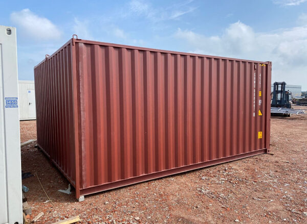 Hall de Stockage en Conteneurs - 2×20 HC One Way (30m²)